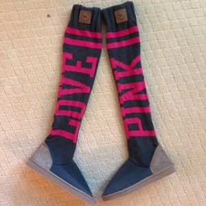 Victoria’s Secret tall stocking slippers